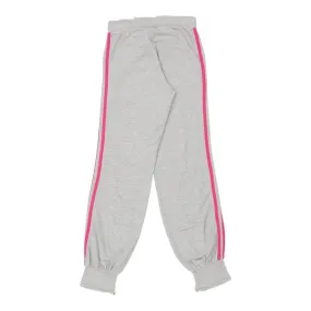 Age 11-12 Adidas Joggers - Large Grey Cotton