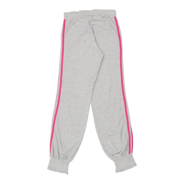 Age 11-12 Adidas Joggers - Large Grey Cotton