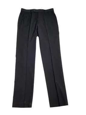 Alfani Mens Slim fit Dress Pants Pants 32 / 34 Black Striped