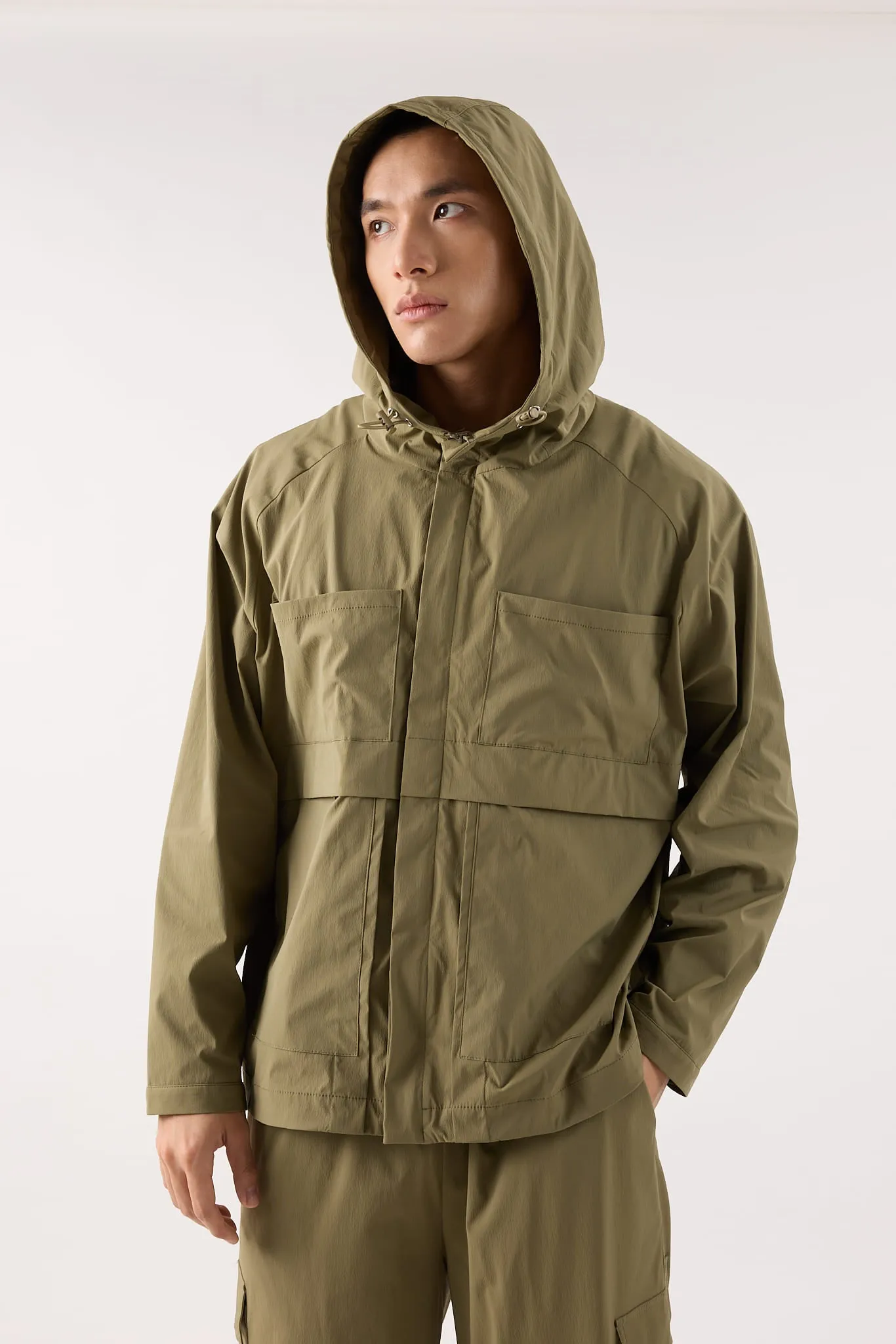 Army Green Parka Jacket