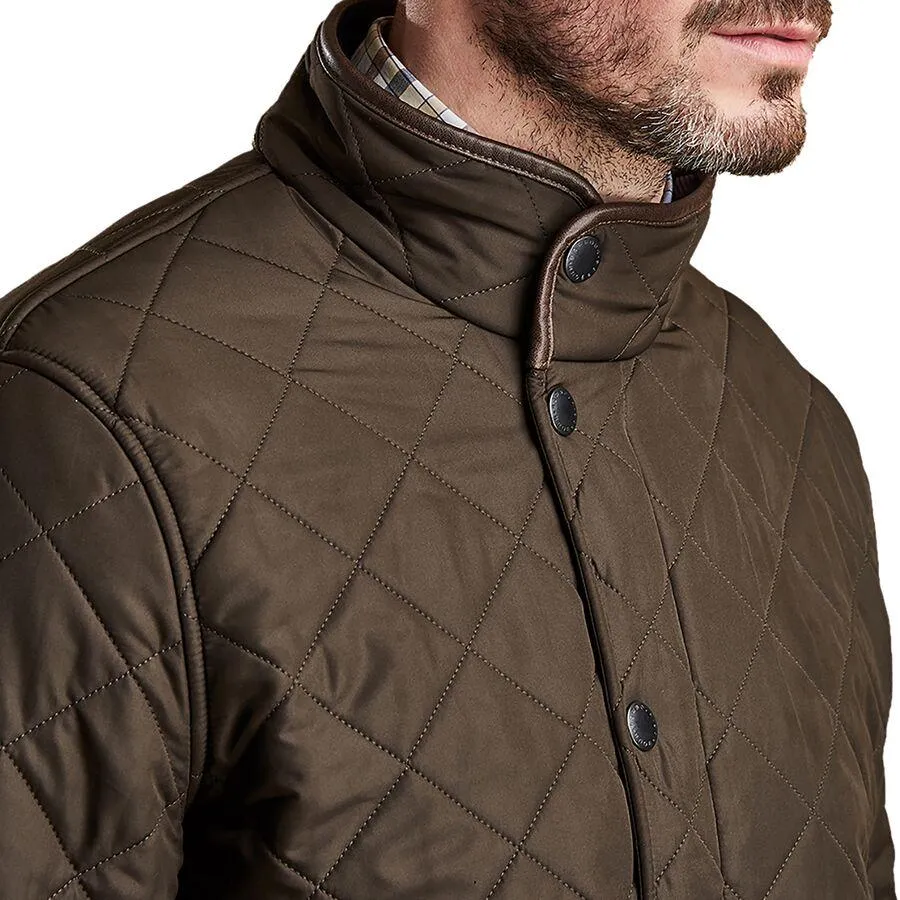 Barbour Powell Quilted Jacket Olive
