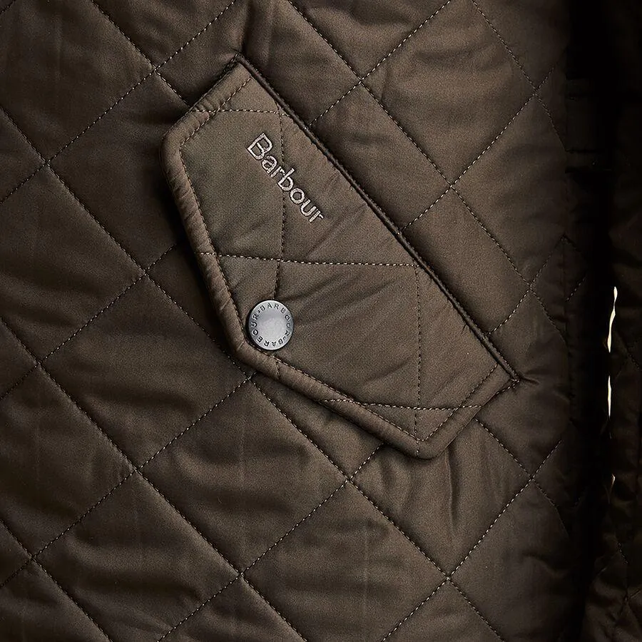 Barbour Powell Quilted Jacket Olive