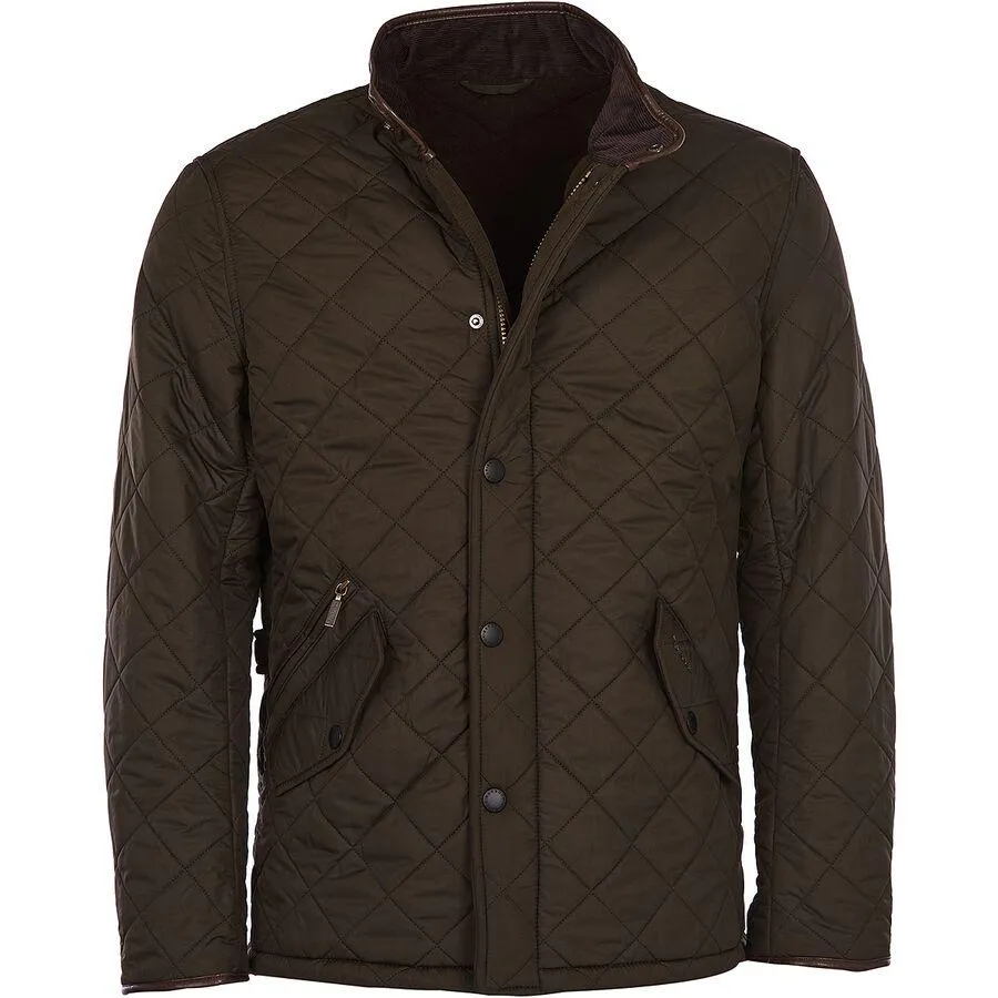 Barbour Powell Quilted Jacket Olive