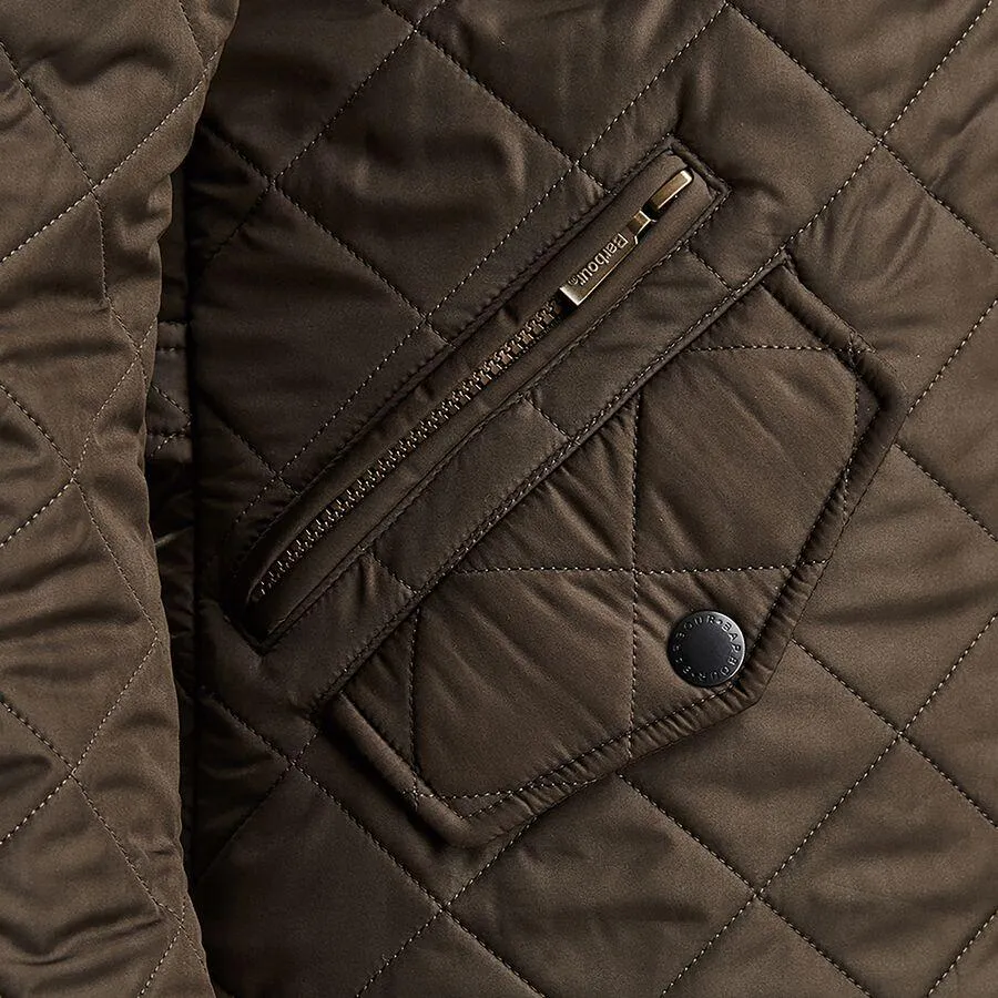 Barbour Powell Quilted Jacket Olive