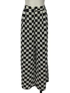 Black & White Checkered Cullotes