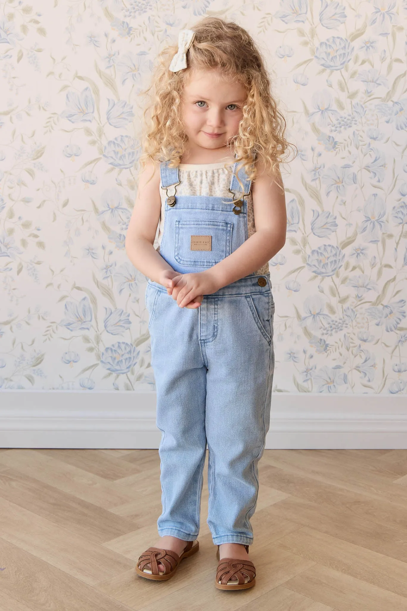 Bonnie Overall - Washed Denim