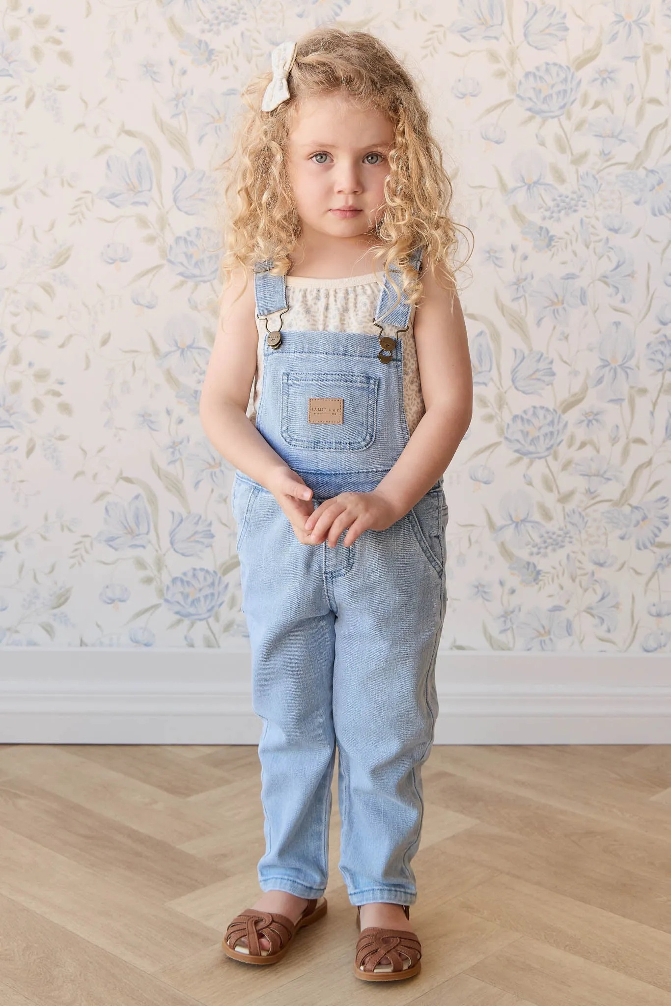Bonnie Overall - Washed Denim