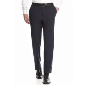 Calvin Klein Mens Slim fit Dress Pants 31 / 30 Navy Blue Wool Solid