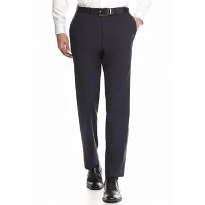 Calvin Klein Mens Slim fit Dress Pants 31 / 30 Navy Blue Wool Solid