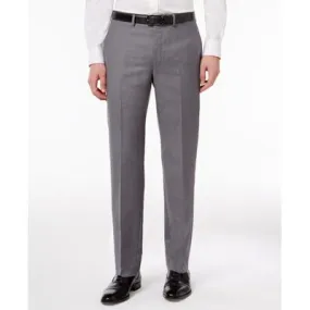 Calvin Klein Mens Slim fit Dress Pants Pants 32 / 32 Grey Stretch