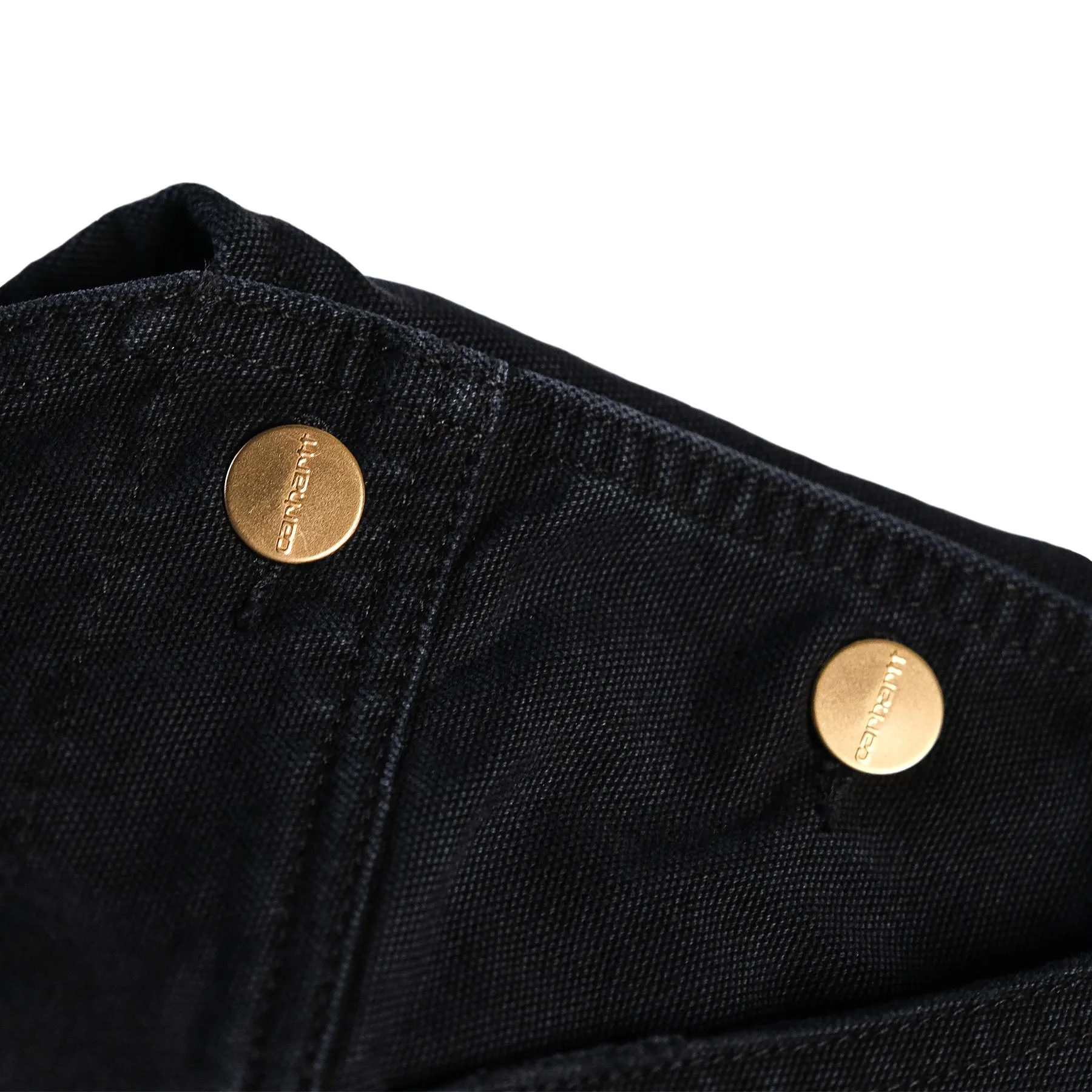 Carhartt Bib Overall Black Aged Canvas