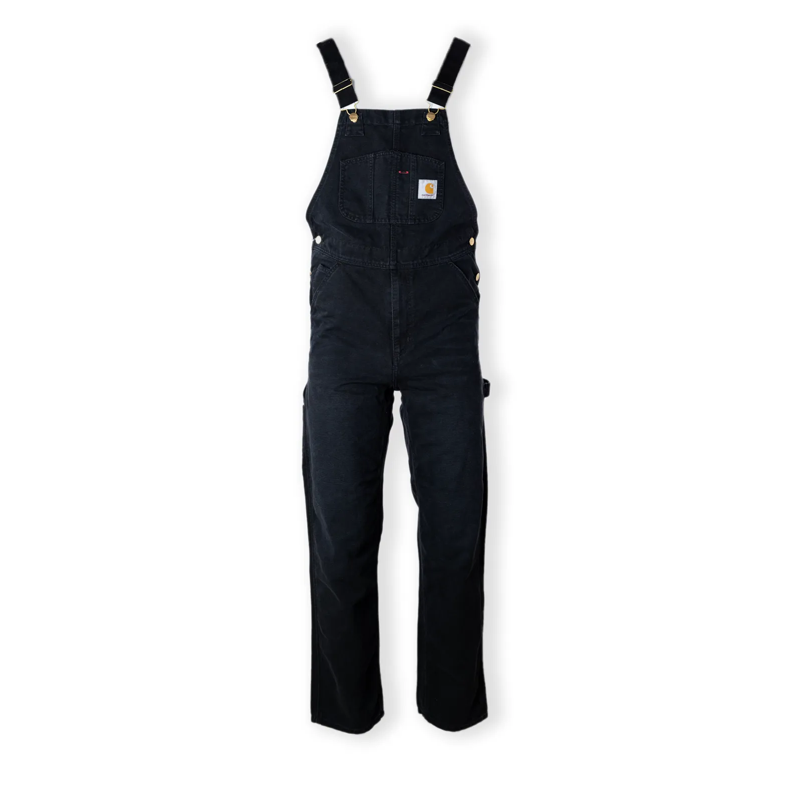 Carhartt Bib Overall Black Aged Canvas