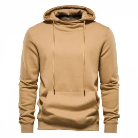 Cotton Sports Hoodies Men Casual Solid Color High Quality Warm Autumn Mens Sweatshirts Fashion Basic Hoodie for Men