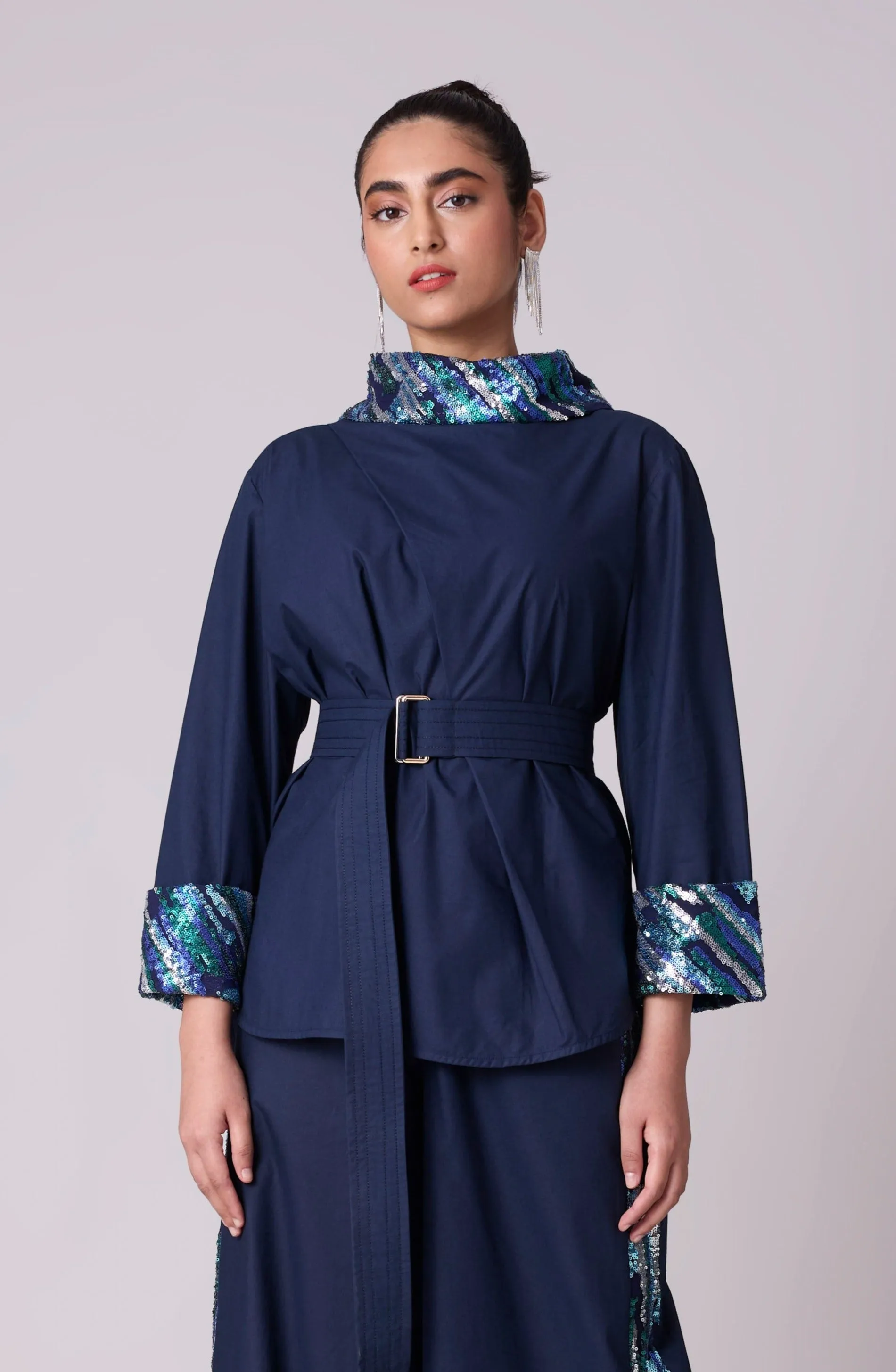Cyril Set- Navy Blue