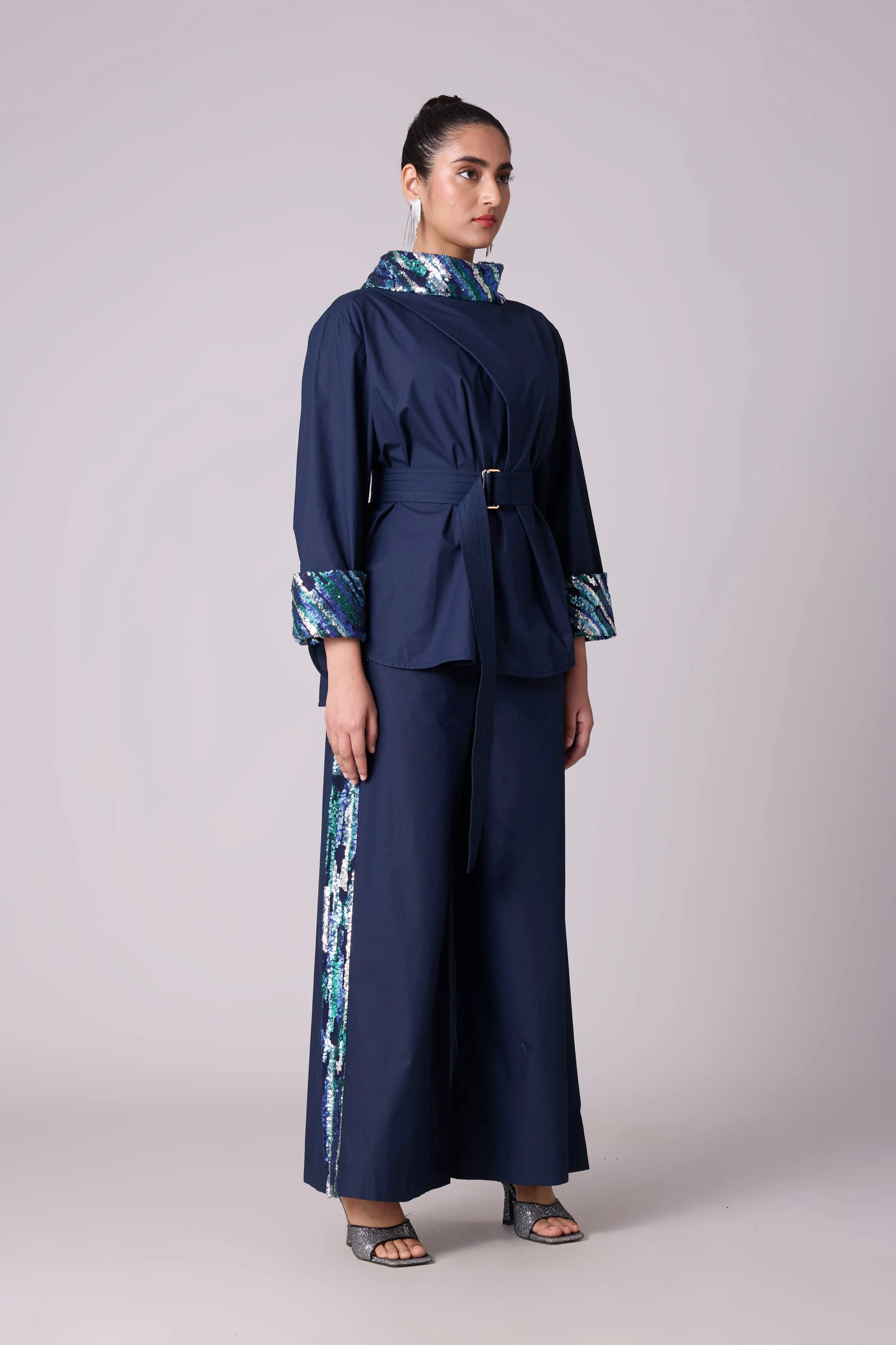 Cyril Set- Navy Blue