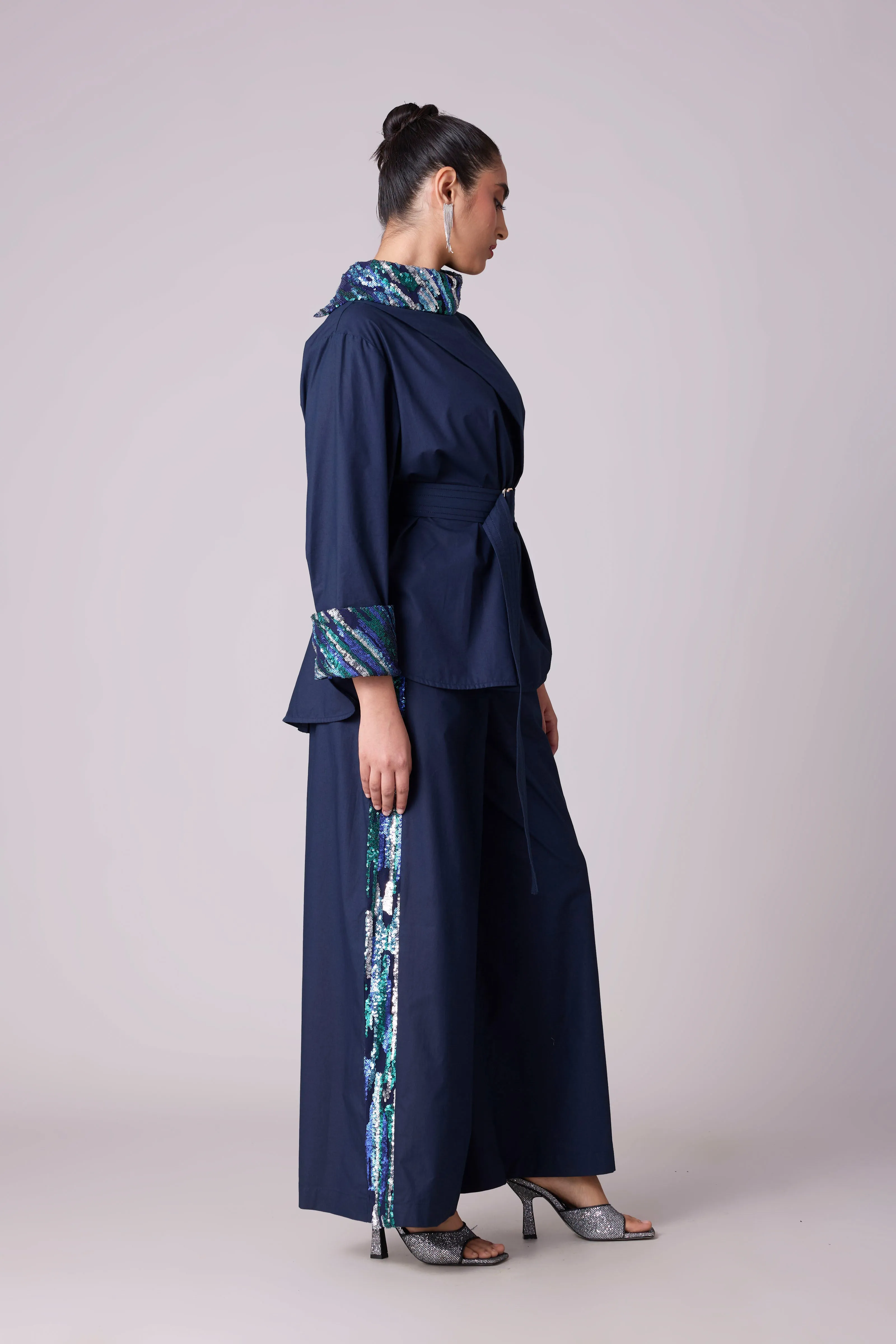 Cyril Set- Navy Blue
