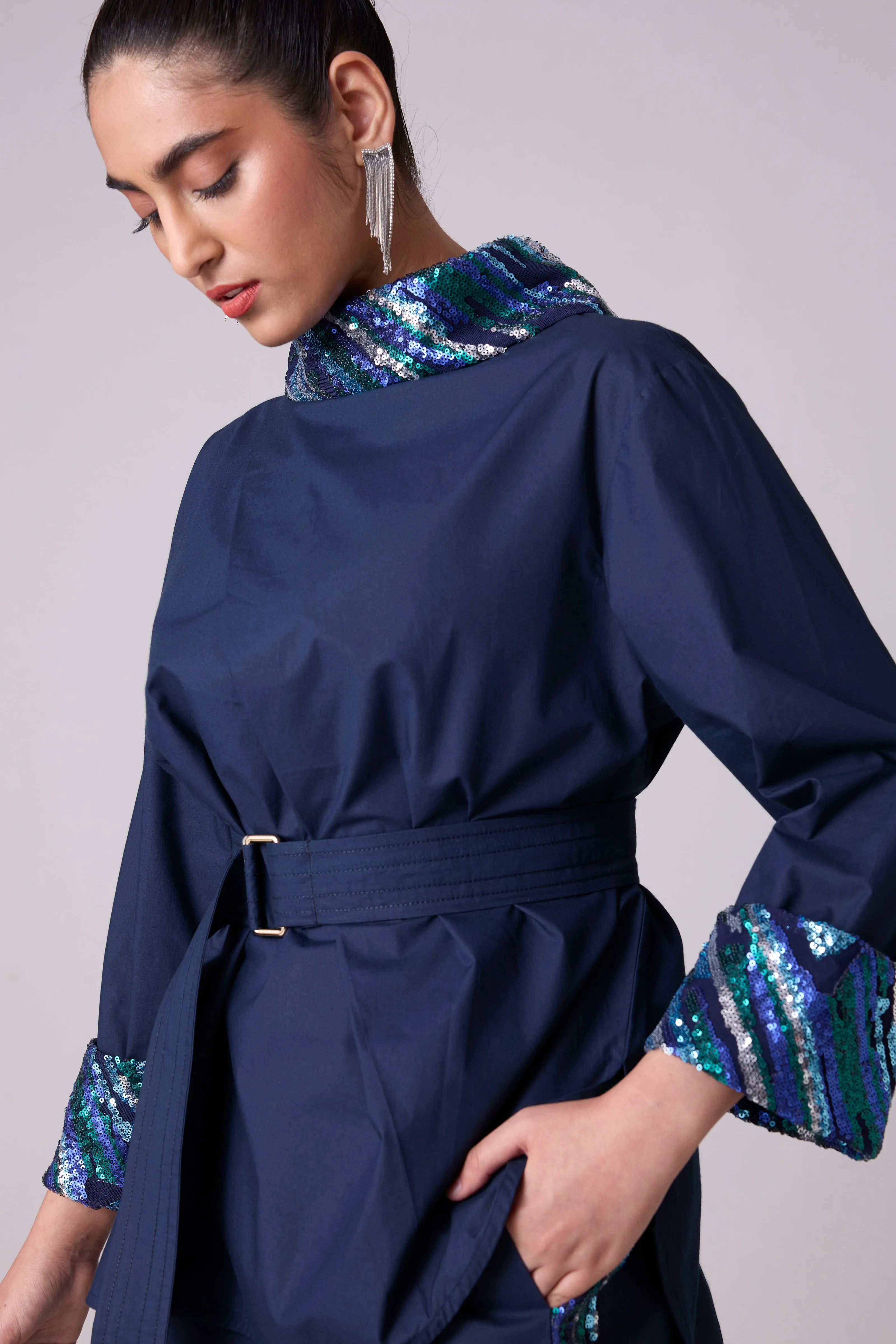 Cyril Set- Navy Blue