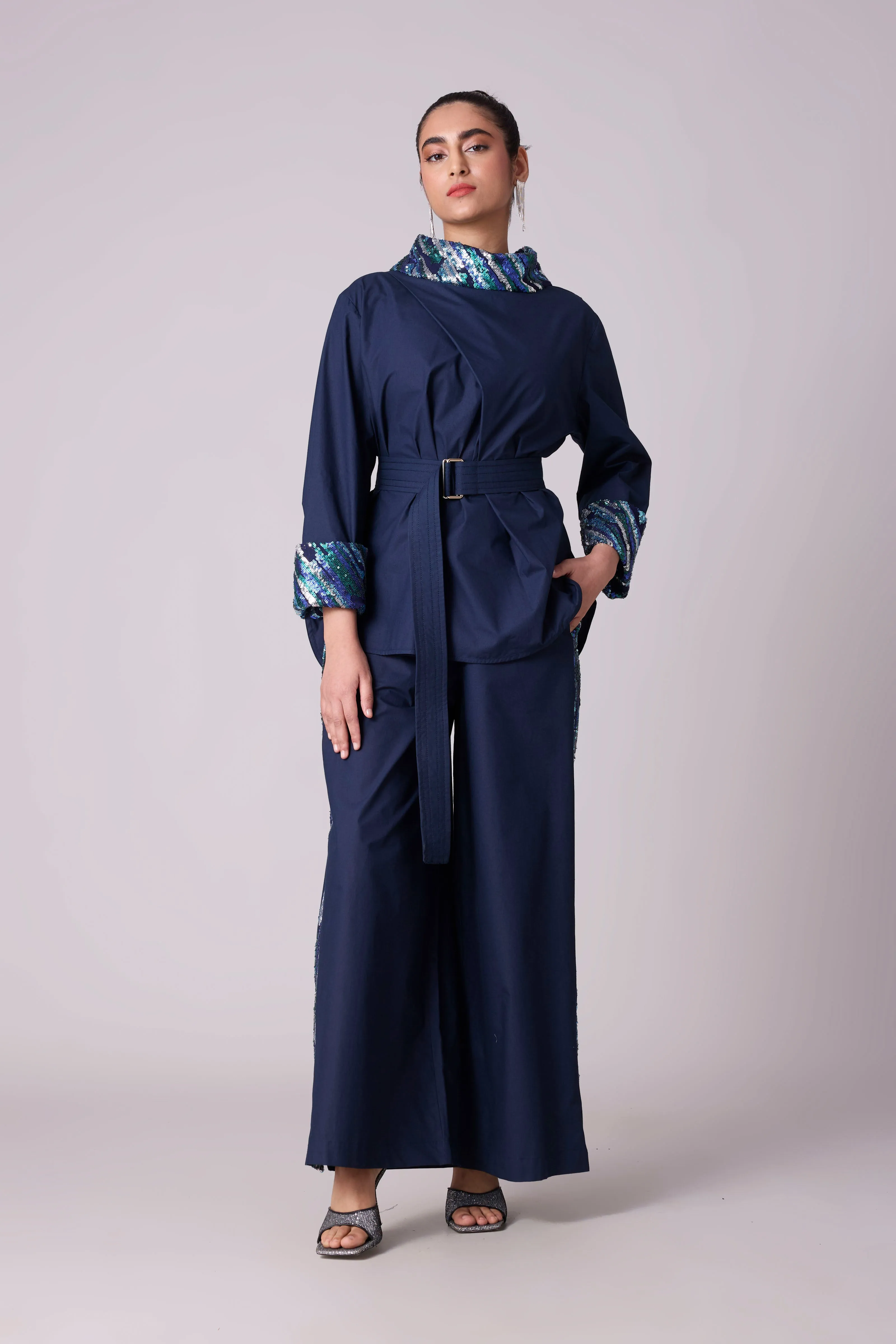 Cyril Set- Navy Blue