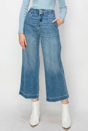 Dani High Rise Wide Leg Denim-Artemis Vintage