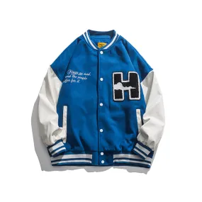 DEVILRAY FUSEEHO ZECCO UNISEX BASEBALL JACKET