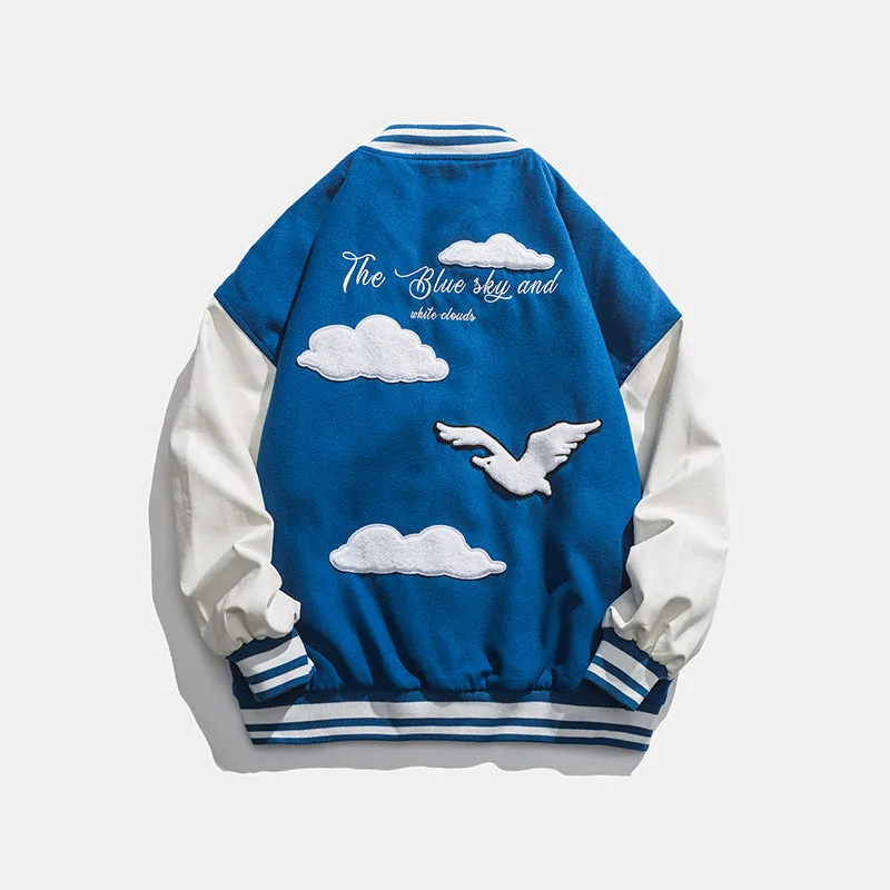 DEVILRAY FUSEEHO ZECCO UNISEX BASEBALL JACKET