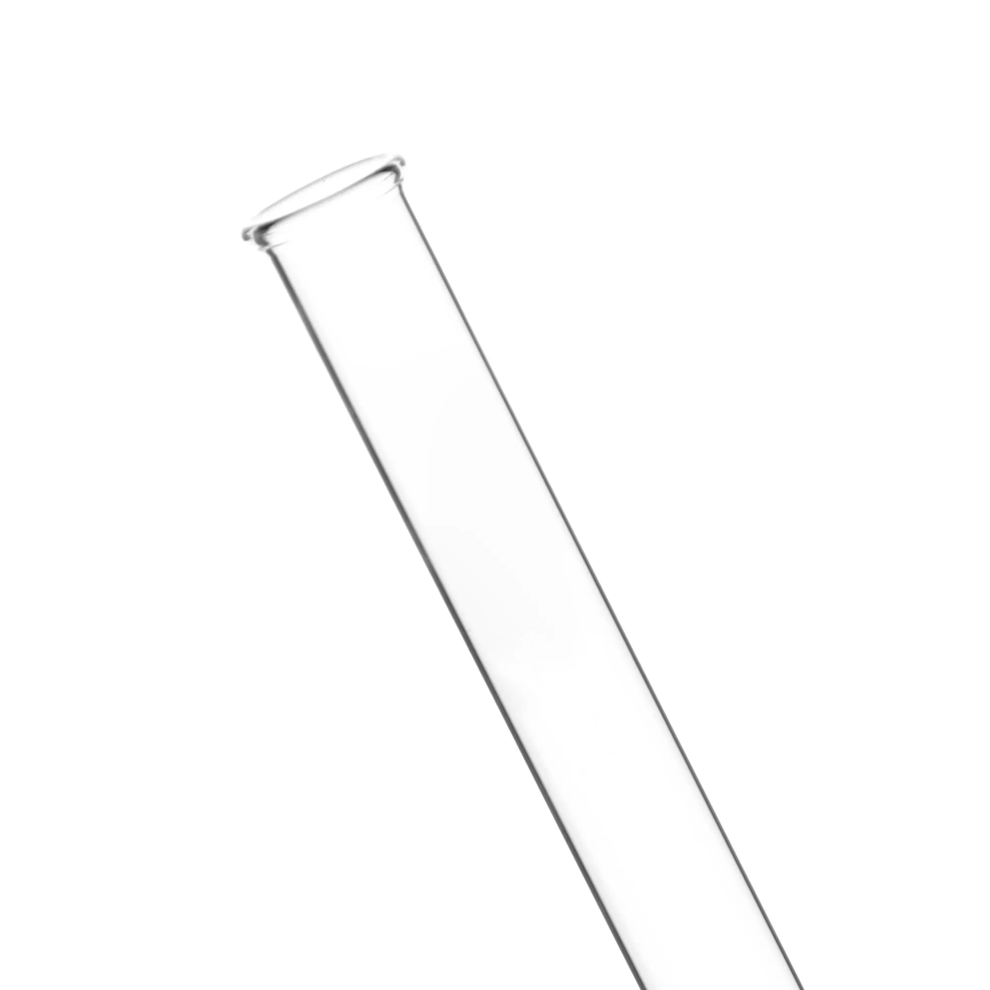 Eisco Labs 15mL Heavy Wall Test Tubes with Beaded Rim - Pack of 100 - Borosilicate Glass, Durable Lab Glassware for Scientific Research and Experiments