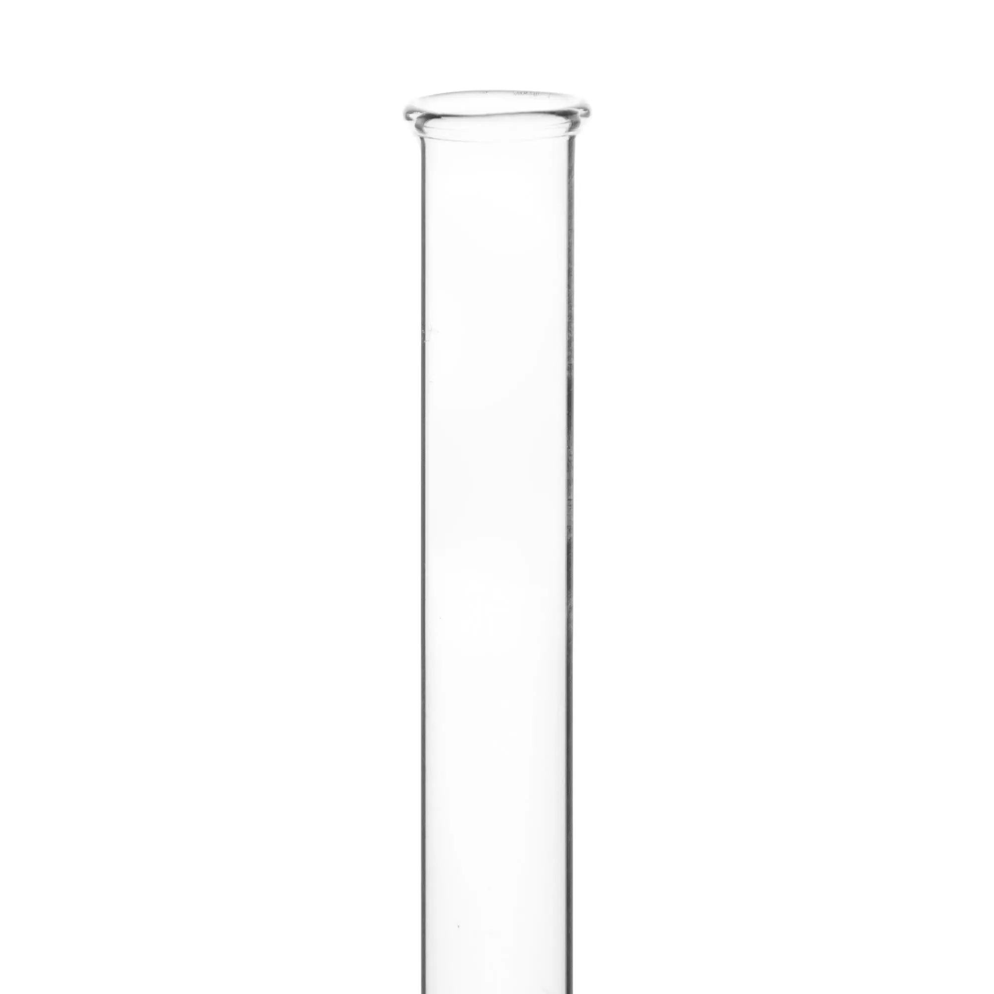 Eisco Labs 25mL Heavy Wall Test Tubes with Beaded Rim - Pack of 100 - Borosilicate Glass, Durable Lab Glassware for Scientific Research and Experiments