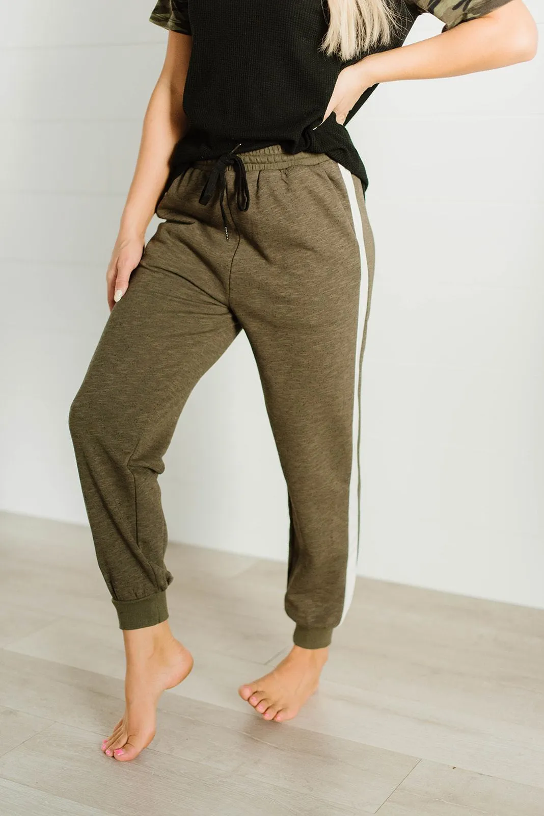 Feeling Your Best Contrast Jogger