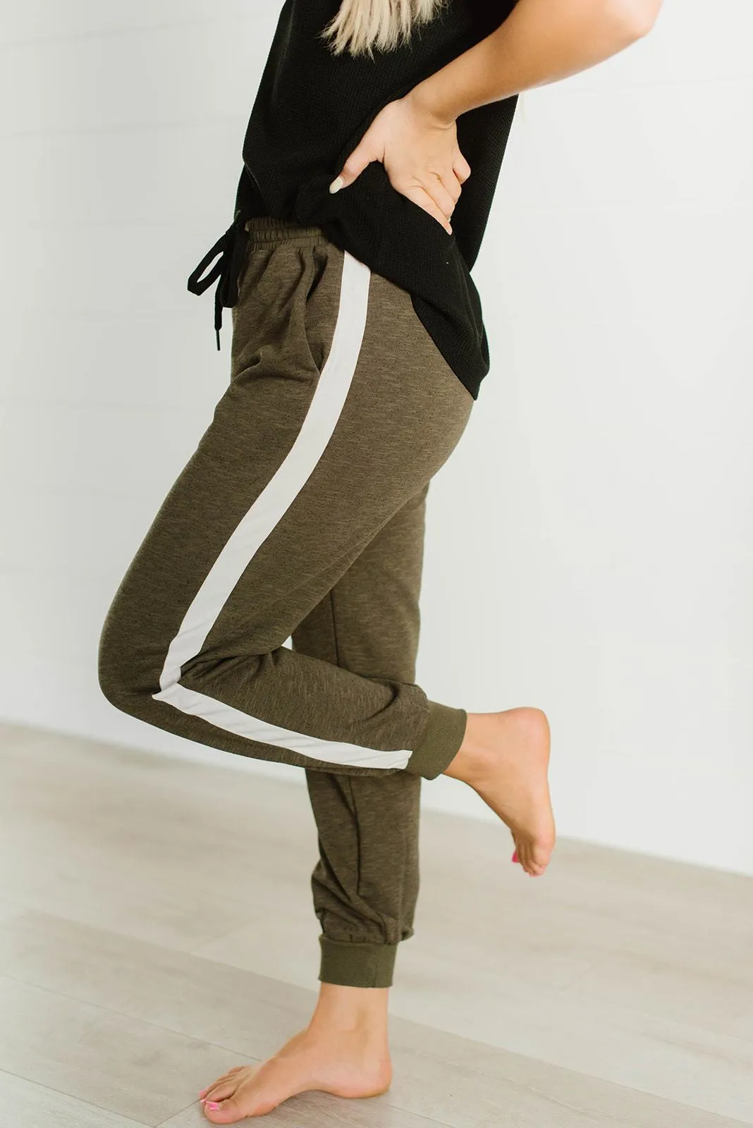 Feeling Your Best Contrast Jogger
