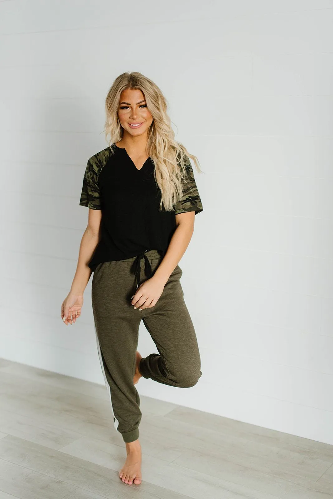 Feeling Your Best Contrast Jogger