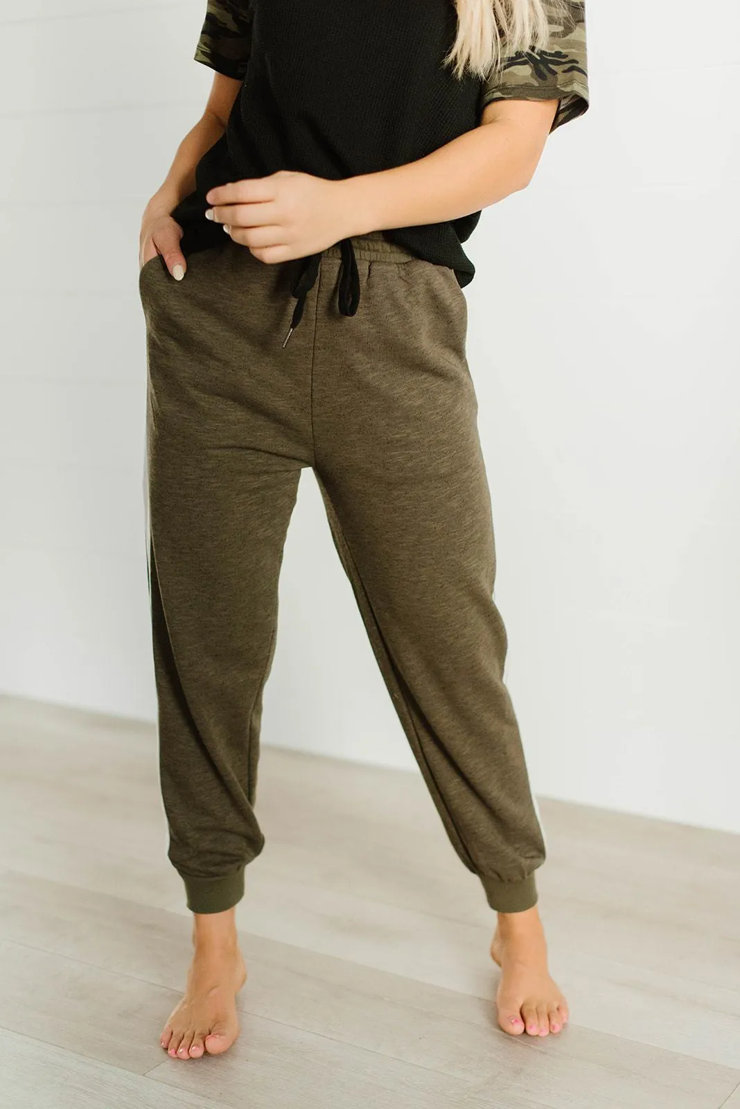 Feeling Your Best Contrast Jogger