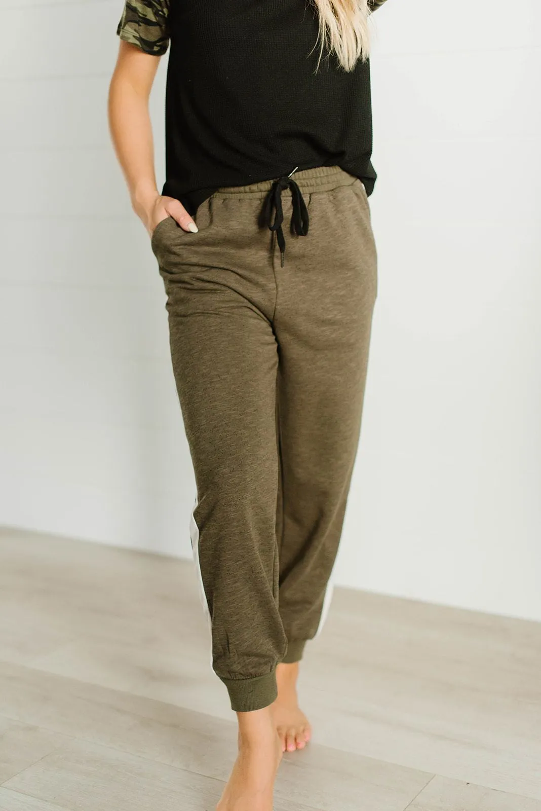 Feeling Your Best Contrast Jogger