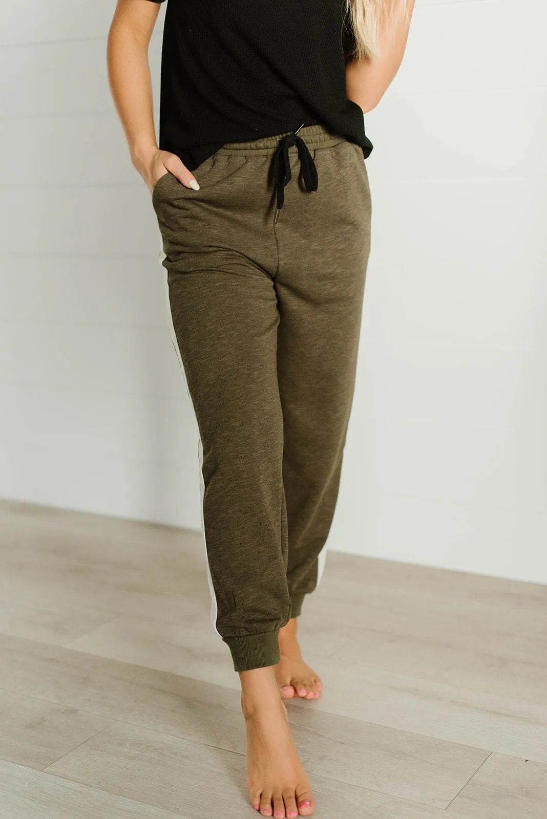 Feeling Your Best Contrast Jogger