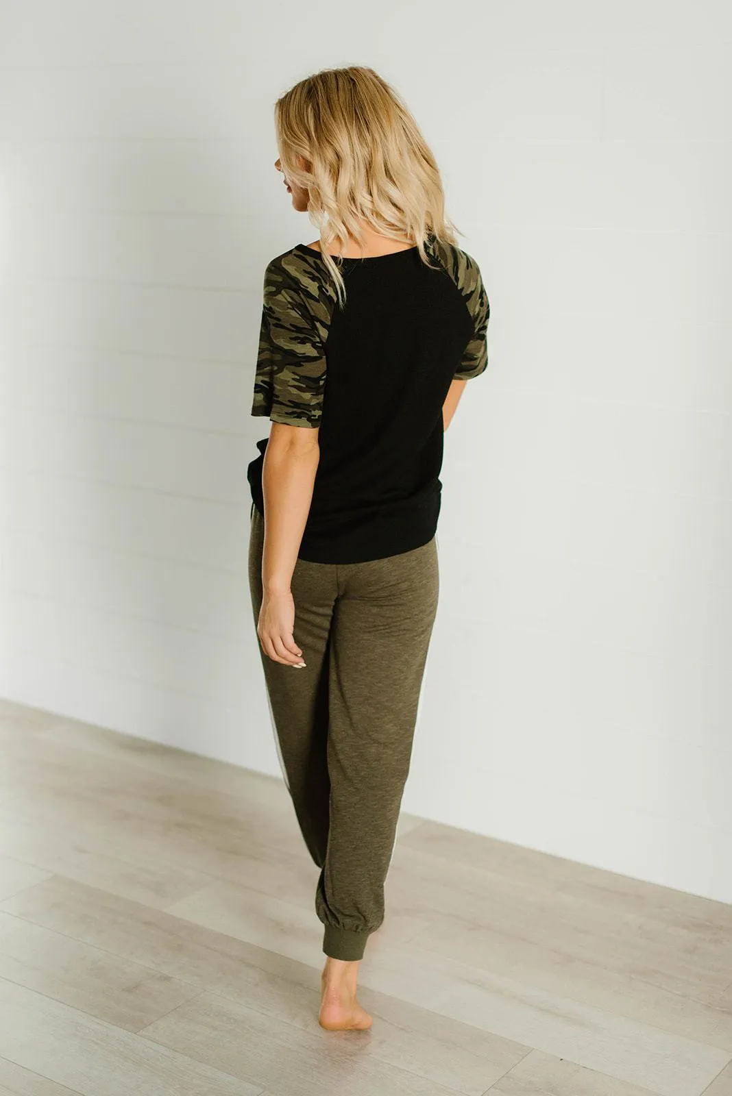 Feeling Your Best Contrast Jogger