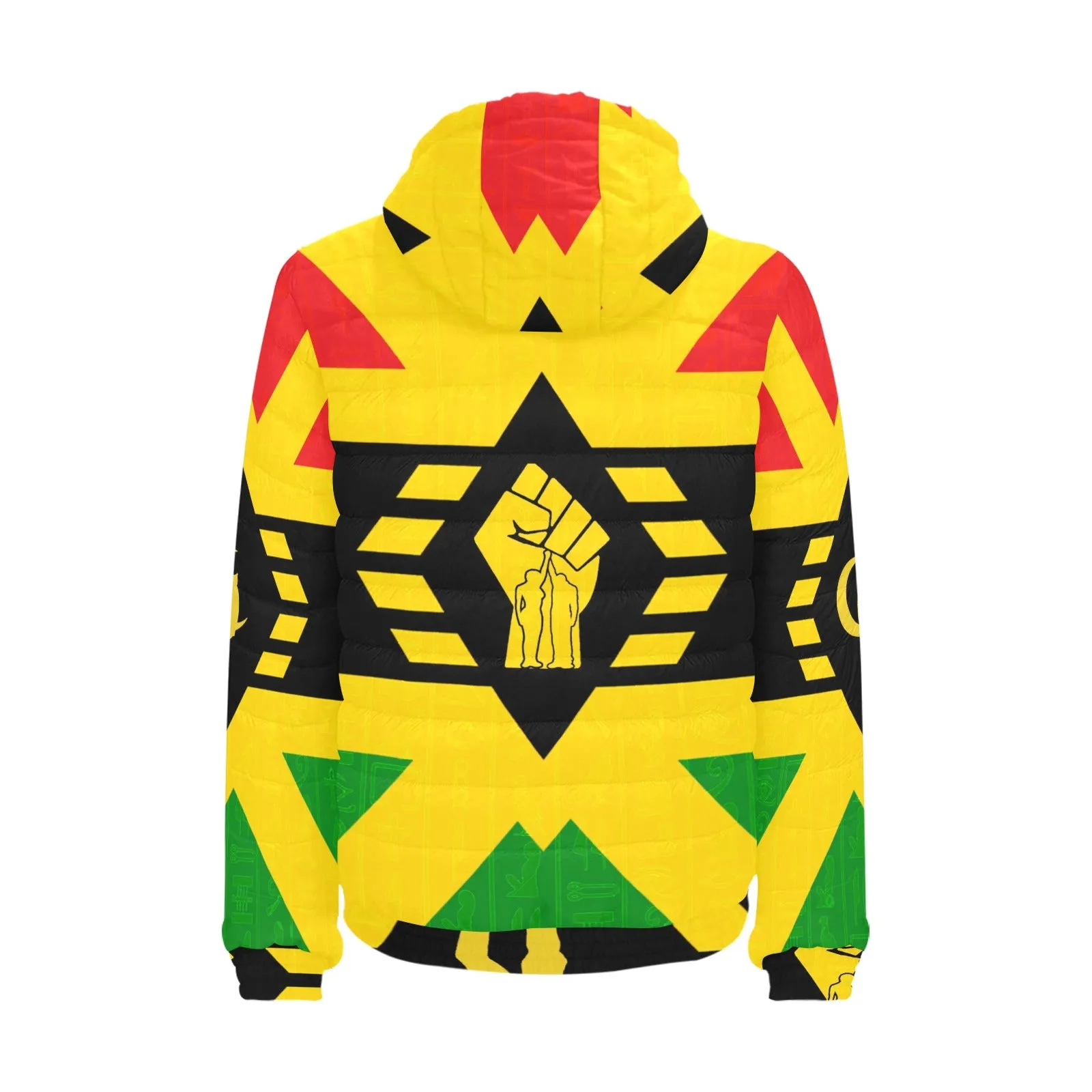 FIST UP RBG PADDED HOODIE JACKET Men's Padded Hooded Jacket