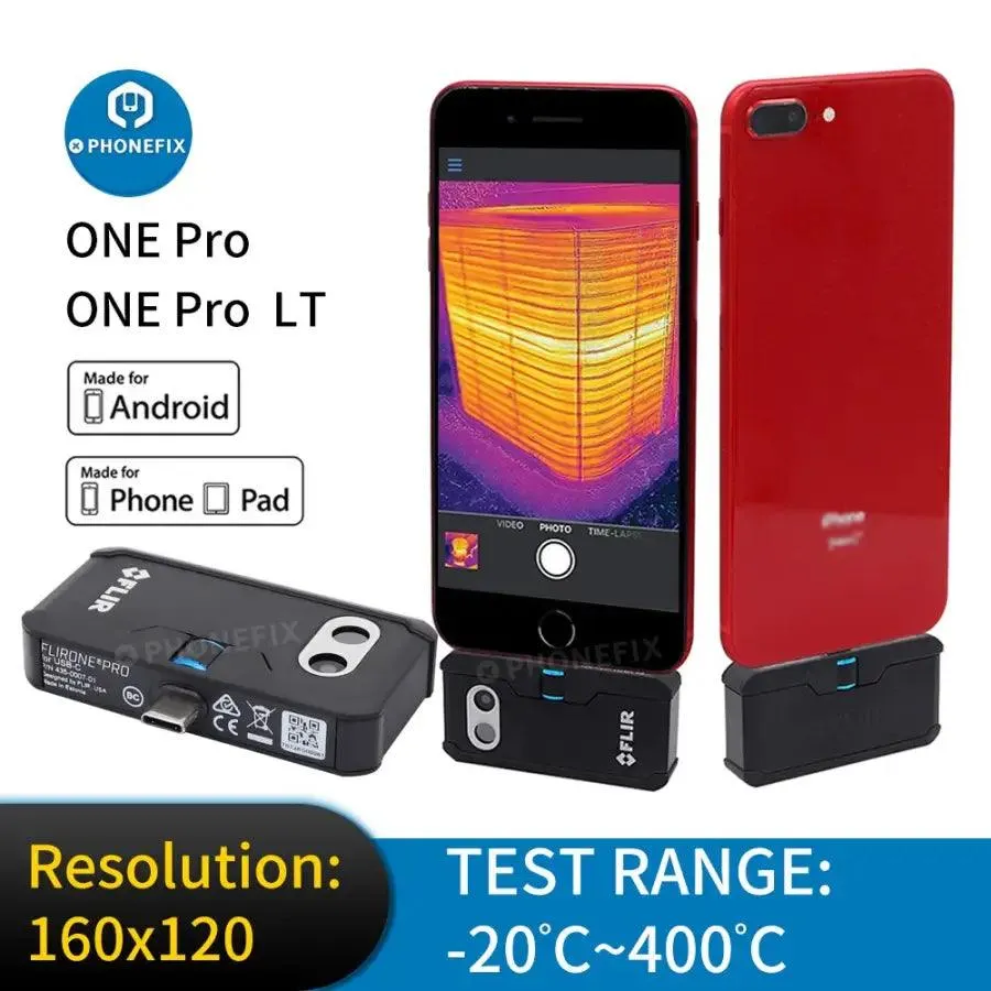 FLIR ONE PRO 3rd Gen Thermal Camera For Phone PCB Fault Diagnosis Assistant