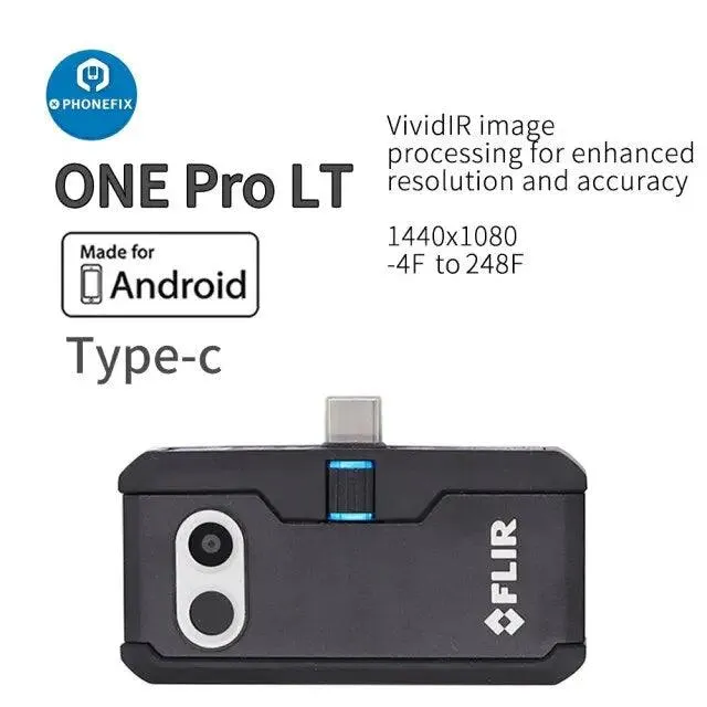 FLIR ONE PRO 3rd Gen Thermal Camera For Phone PCB Fault Diagnosis Assistant