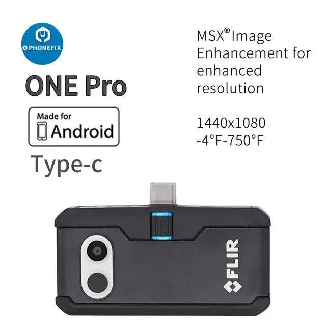 FLIR ONE PRO 3rd Gen Thermal Camera For Phone PCB Fault Diagnosis Assistant
