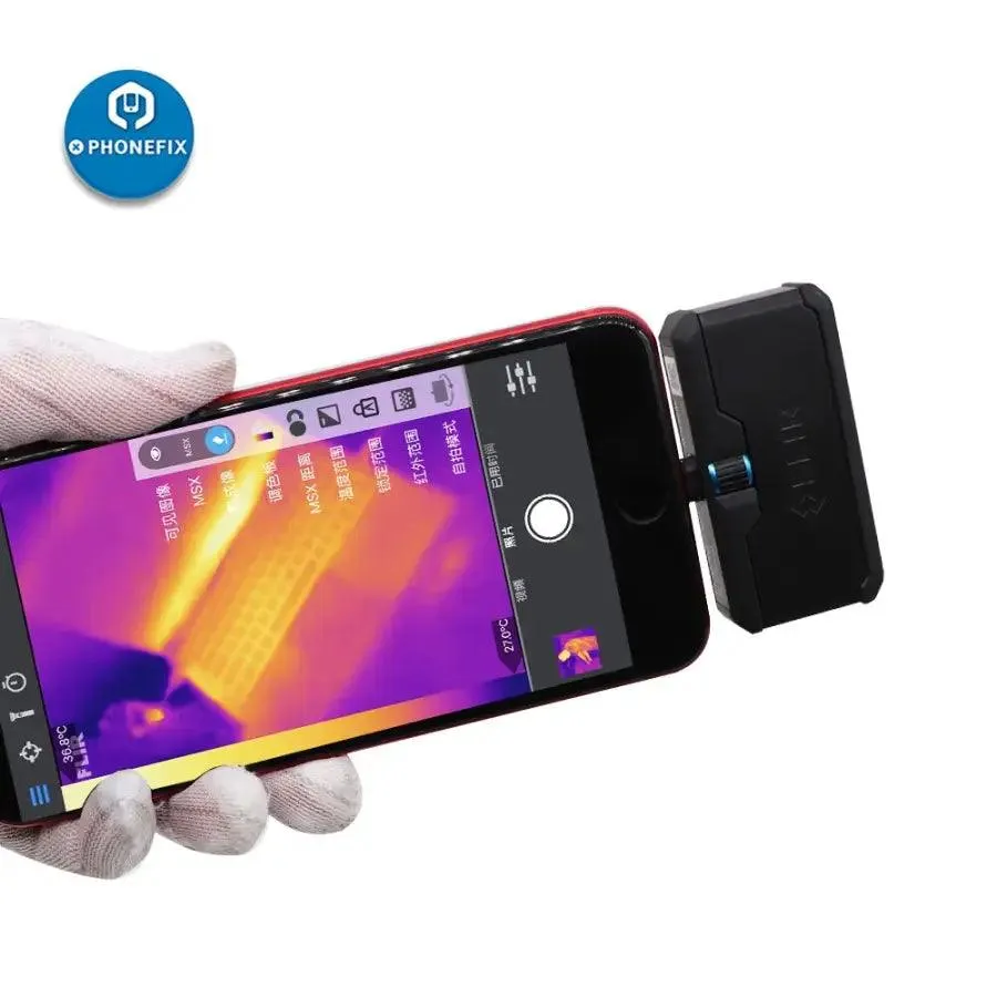 FLIR ONE PRO 3rd Gen Thermal Camera For Phone PCB Fault Diagnosis Assistant