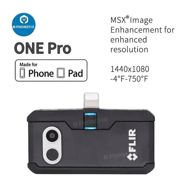 FLIR ONE PRO 3rd Gen Thermal Camera For Phone PCB Fault Diagnosis Assistant