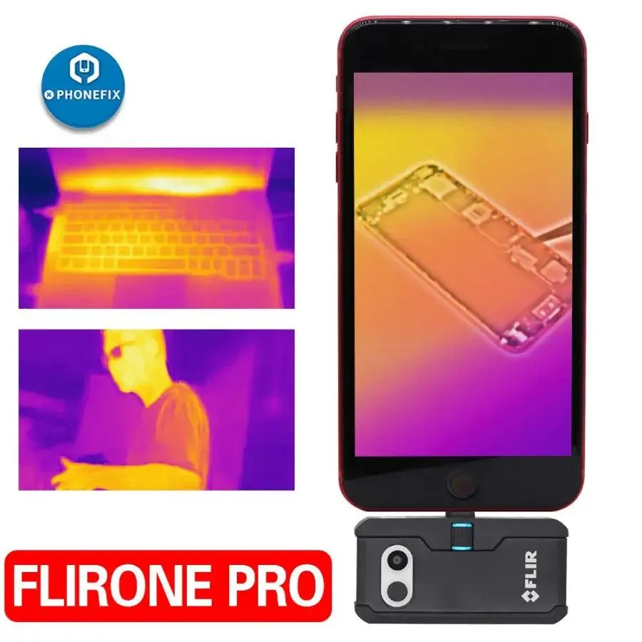 FLIR ONE PRO 3rd Gen Thermal Camera For Phone PCB Fault Diagnosis Assistant