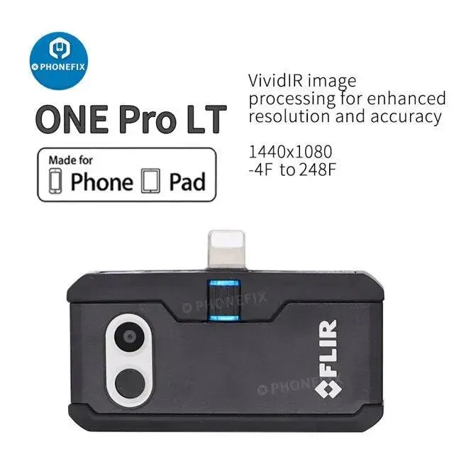 FLIR ONE PRO 3rd Gen Thermal Camera For Phone PCB Fault Diagnosis Assistant