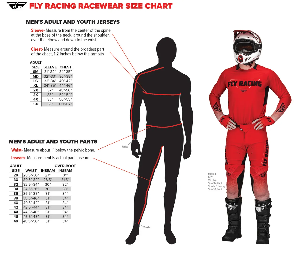 Fly Racing 2025 Men's Lite Motorcycle Riding Pants