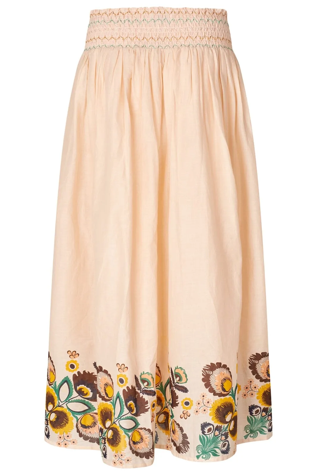 Forudbestilling - Lollys Laundry - Cassiell Maxi Skirt25275-2028 - 36 Dusty Rose