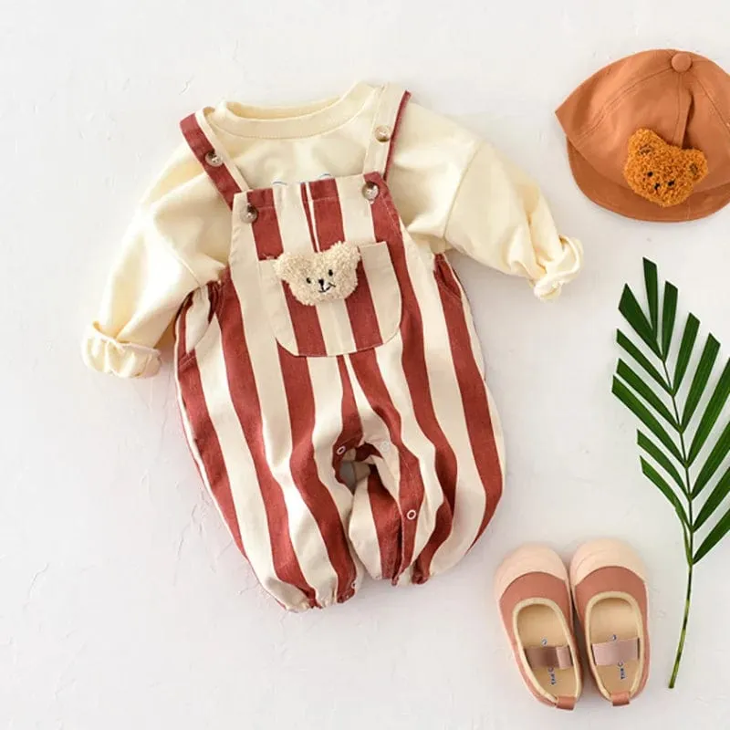 Front Pocket Baby Overall