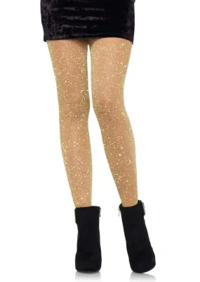 Gold Glitter Tights