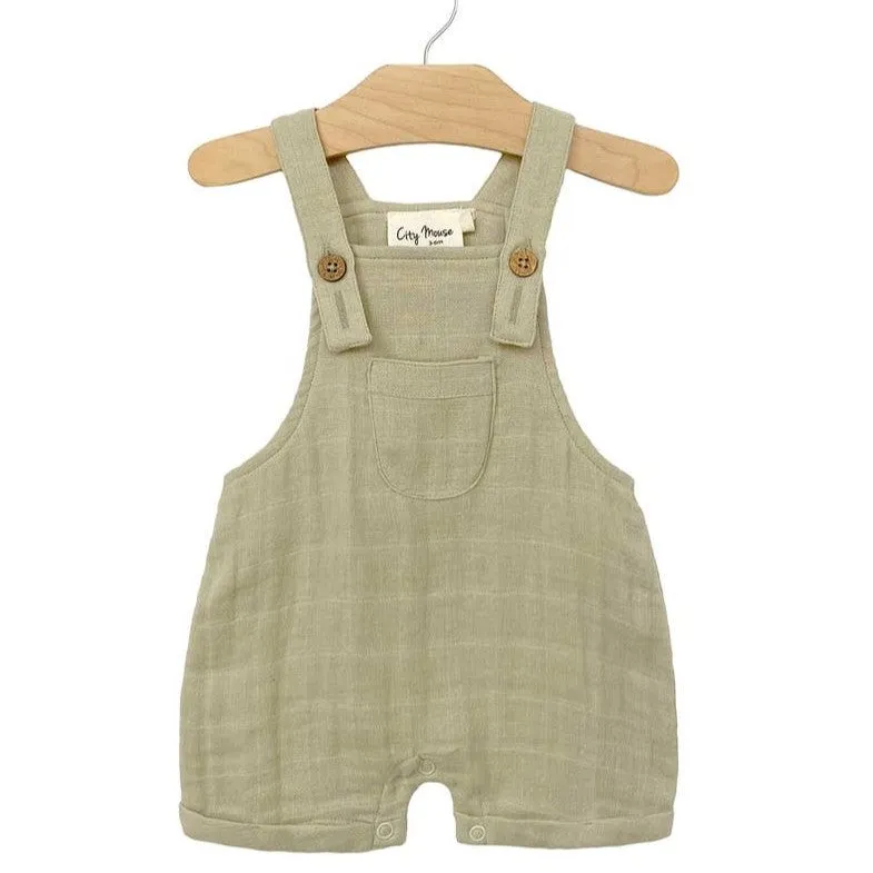 Green Tea Shortie Overall