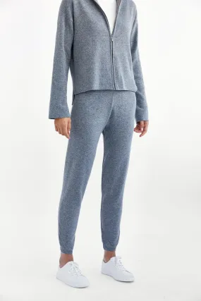 Grey Wool Joggers
