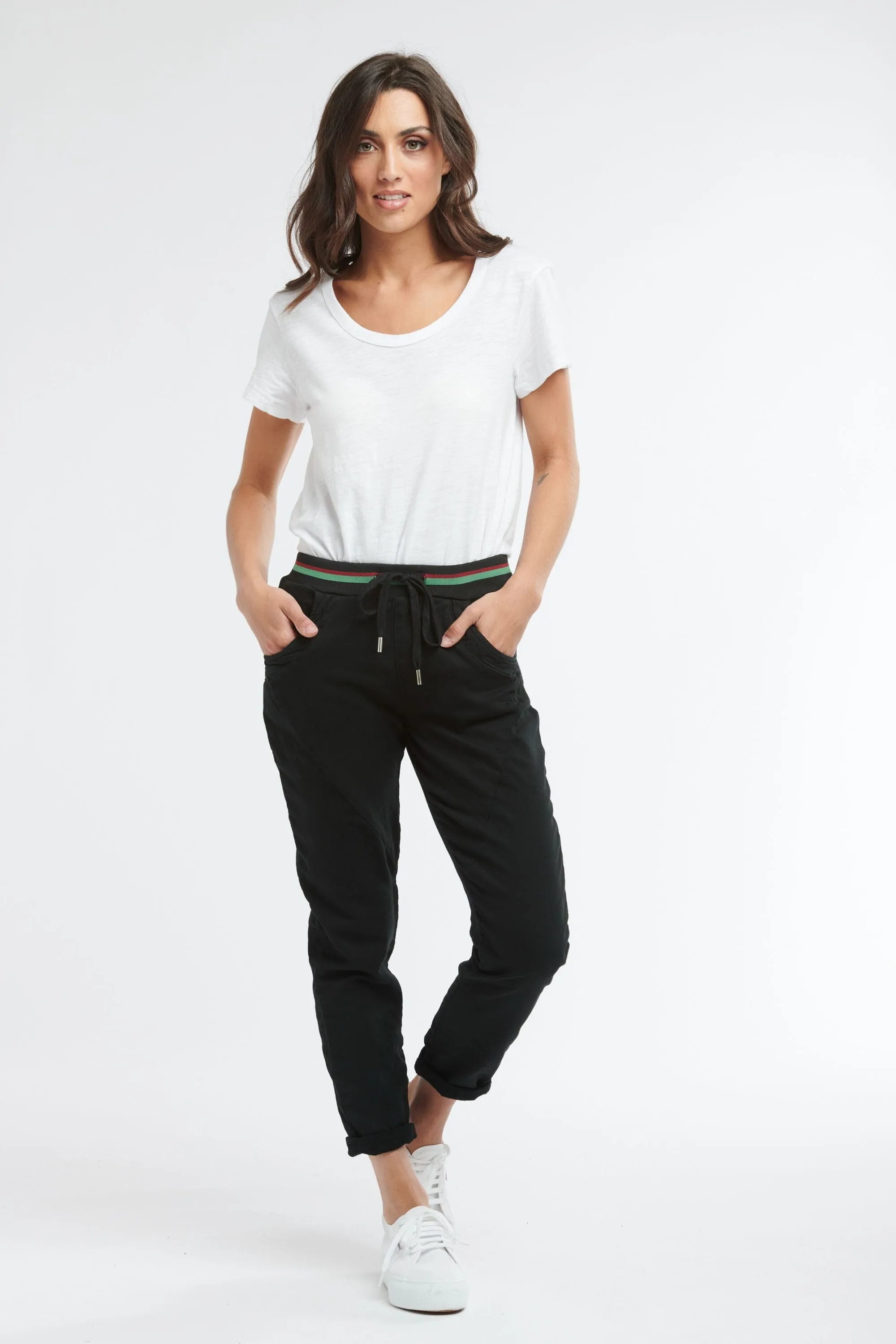 ITALIAN STAR Ralph Jogger Jeans - Black