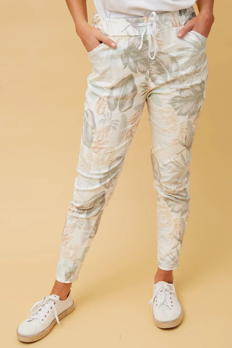 JANJA TROPICAL JOGGER PANTS